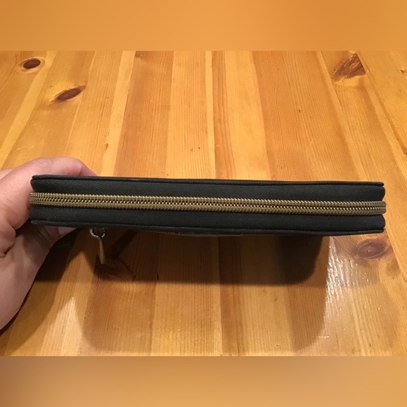 BLACK TRAVELON WALLET RFID FULL ZIPPER - Picture 6 of 11